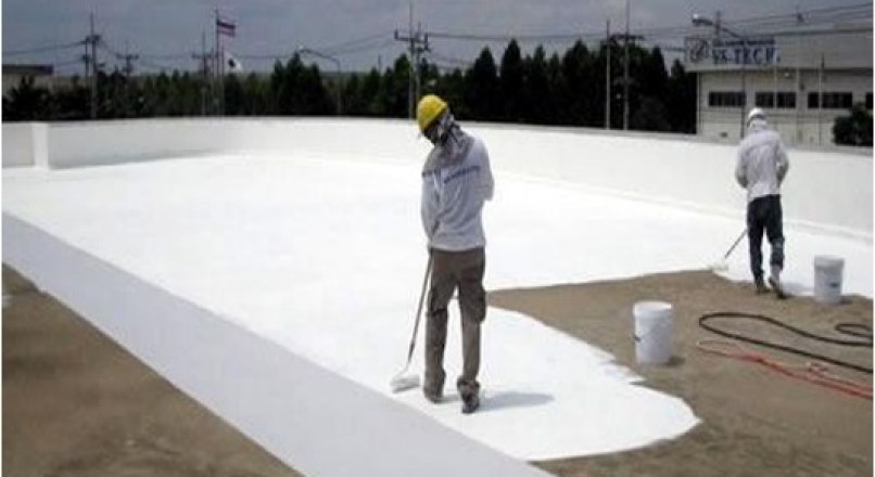 WATERPROOFING TREATMENT FOR THE ROOFS OF MULTI-STOREYED BUILDINGS