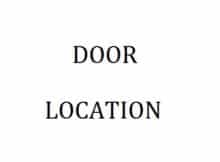 Location Of Doors