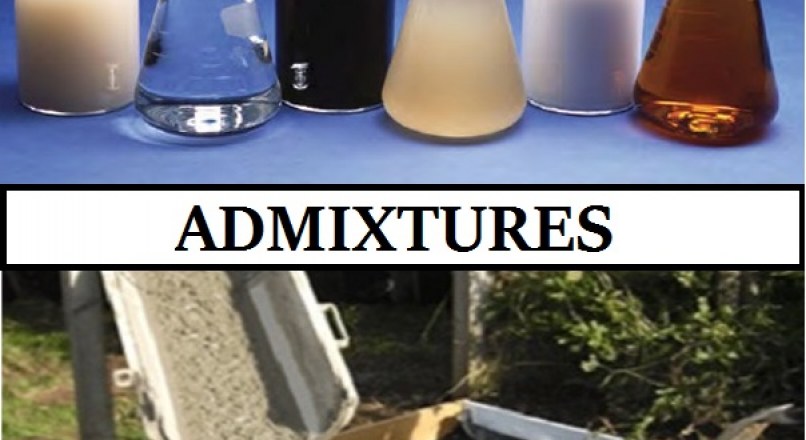 Types Of Admixtures Used In Construction