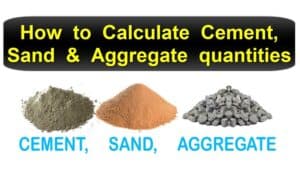 How To Calculate Quantities Of Materials For Concrete