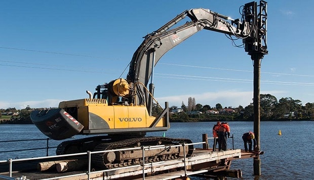 pile driving