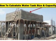 How To Calculate Rectangular Water Tank Size And Capacity