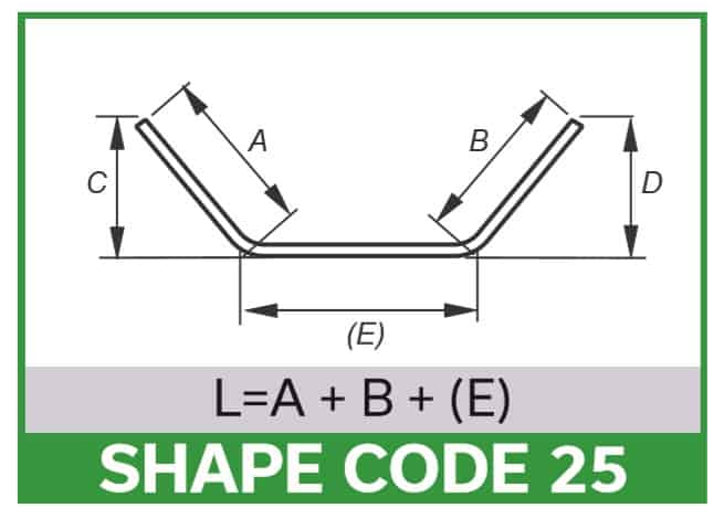 bar bending shape codes