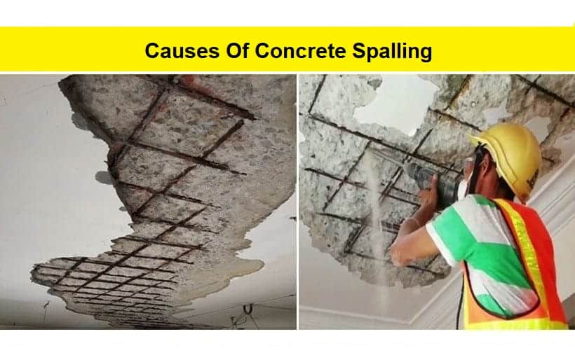 Spalling Concrete - Causes, Prevention And Repair