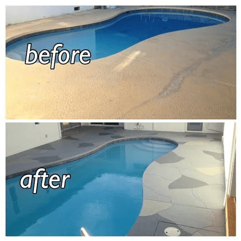 pool deck resurfacing