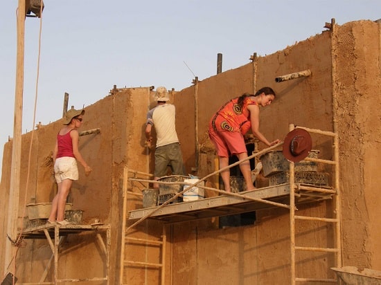 mud plaster