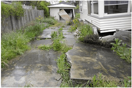 Lateral Sliding due to cyclic liquefaction
