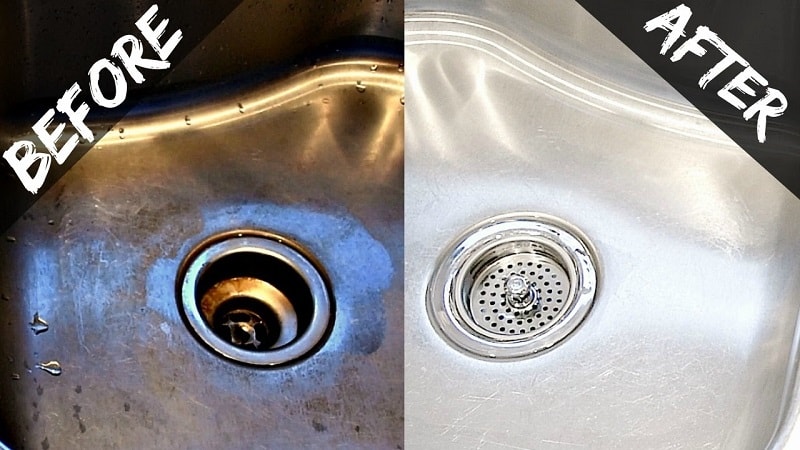 How To Remove Stains From Stainless Steel Sink