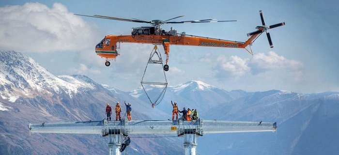 aerial crane / sky crane