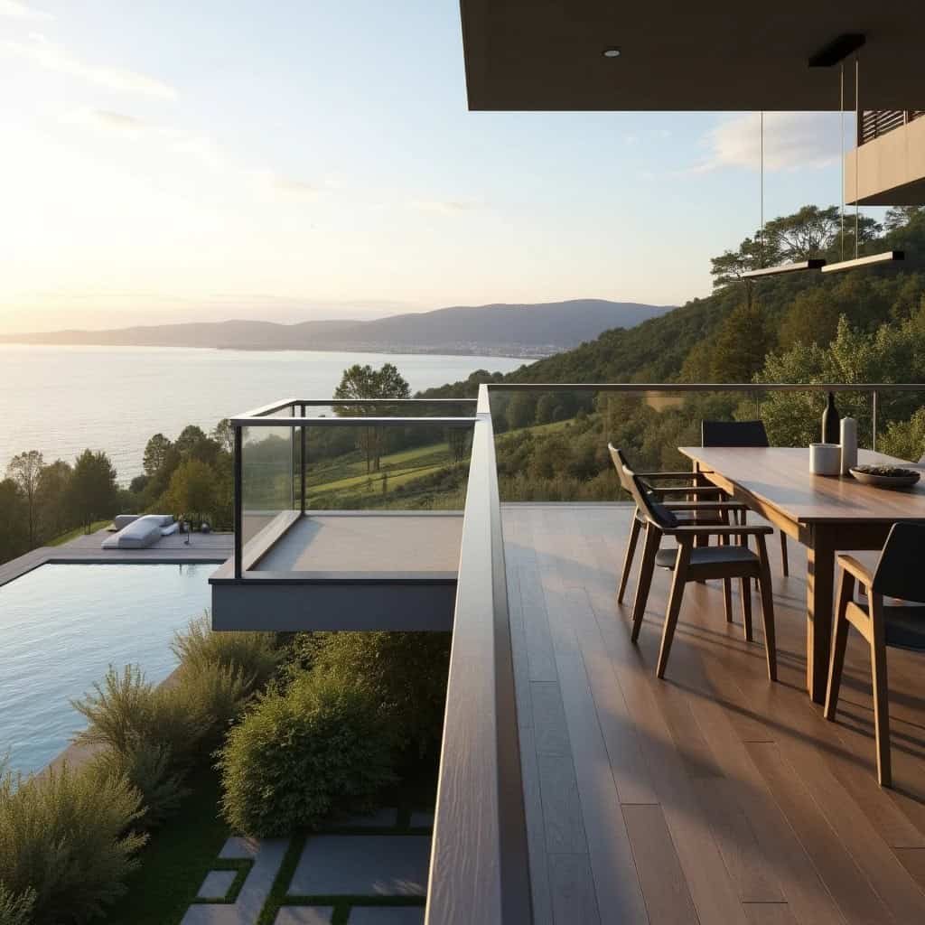 Glass Railings: Modern Appeal That Boosts Property Value and Visual Impact
