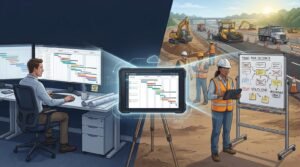 Best Construction Scheduling Software for Civil Projects: Office Plans vs. Field Execution
