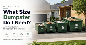 What Size EcoBox Dumpster Do I Need? A Practical Guide for Homeowners and Contractors